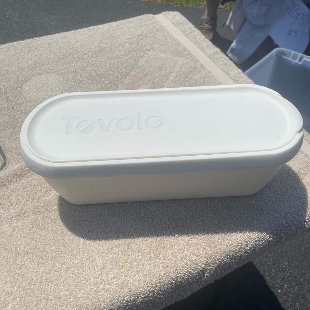 Tovolo ice cream container